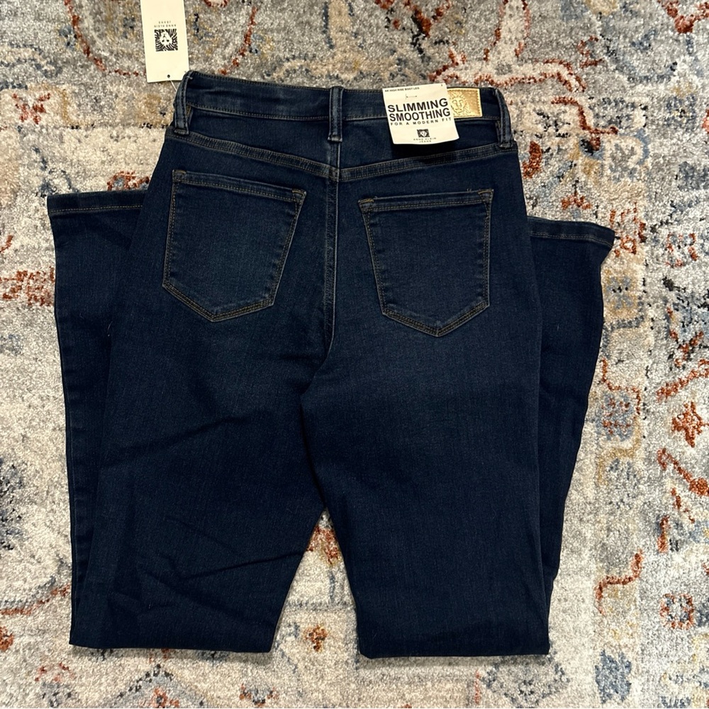 Anne Klein High Rise Blue Jeans - Picture 2 of 3